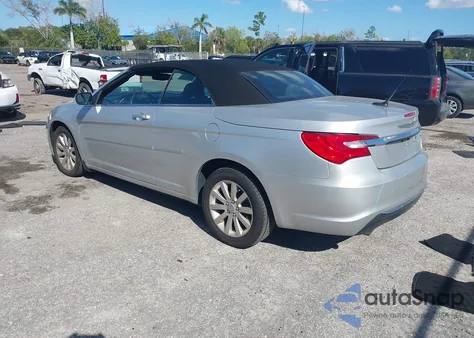 2011 Chrysler 200 Touring из США, поврежденный, VIN 1C3BC2EGXBN531587